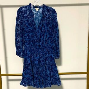 Shoshanna Blue Floral dress
